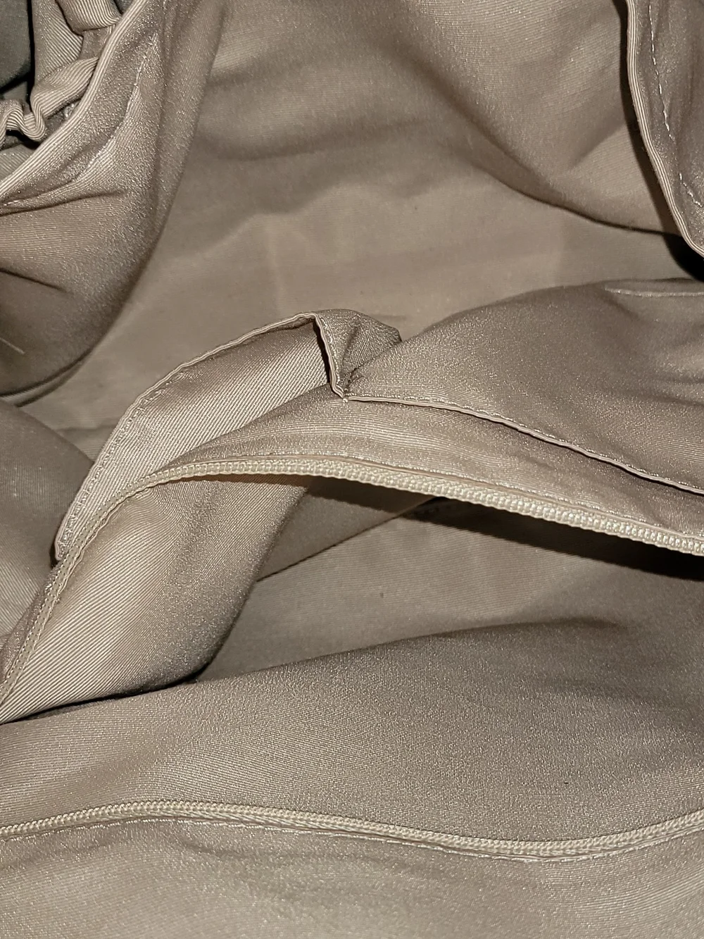 Coach Beige Signature Canvas Tote with Pink Trim, Outside Of Bag ,Badly Stained